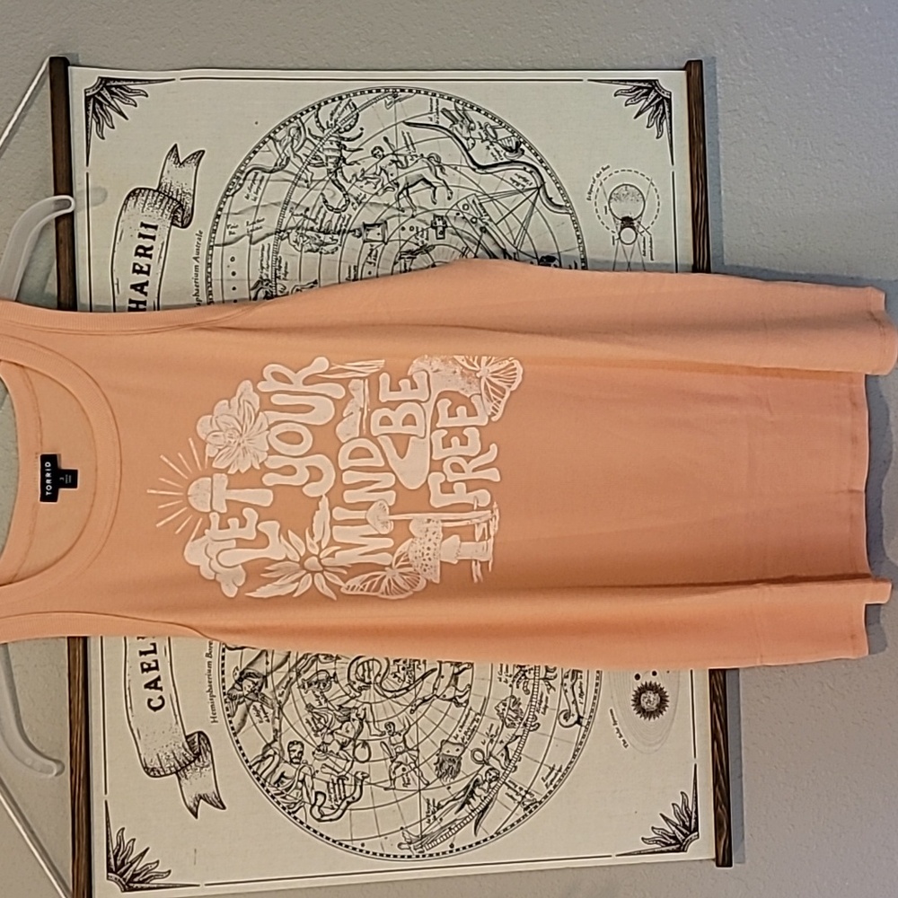 Cottagecore Mushroom crew neck tank